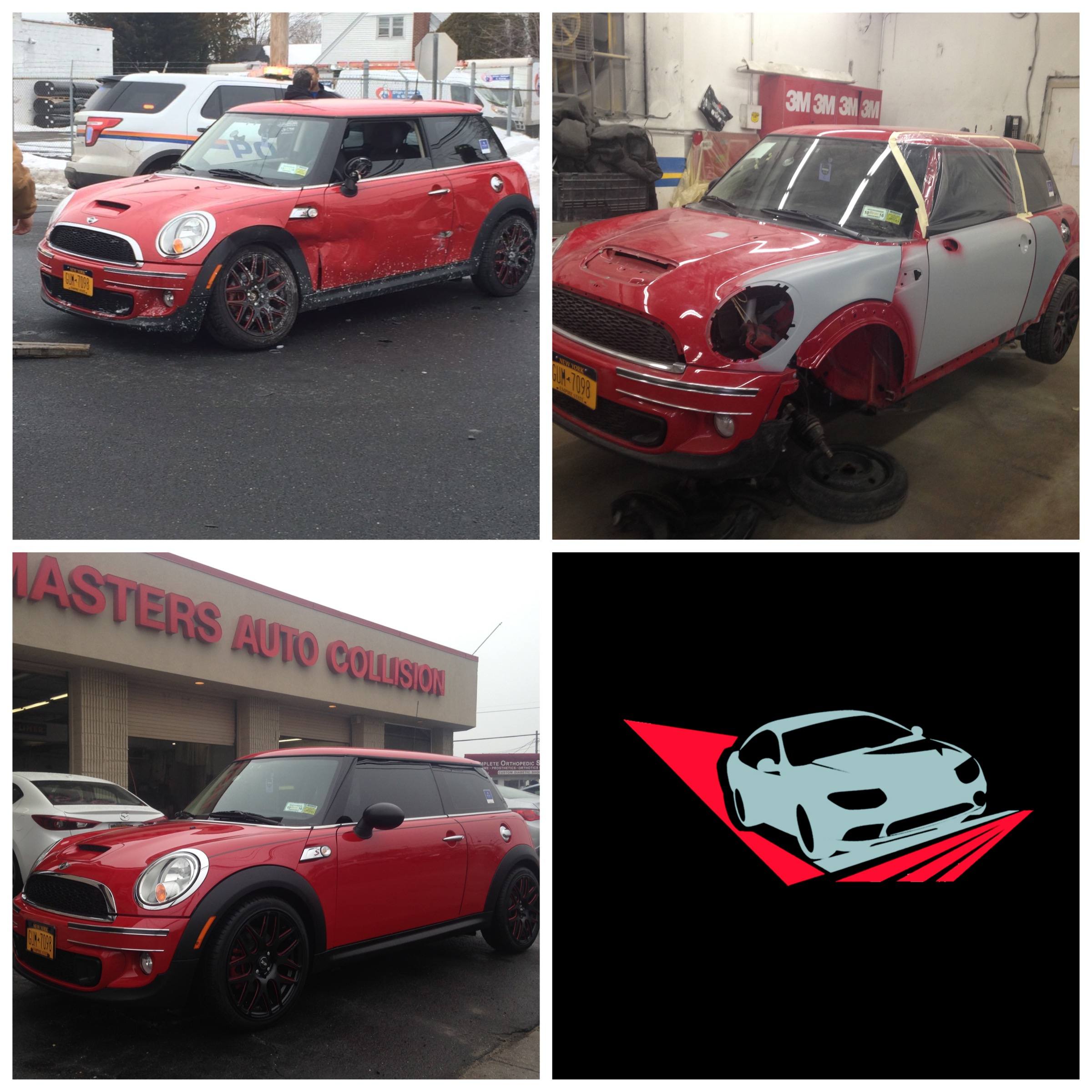 Before and After Gallery Masters Collision