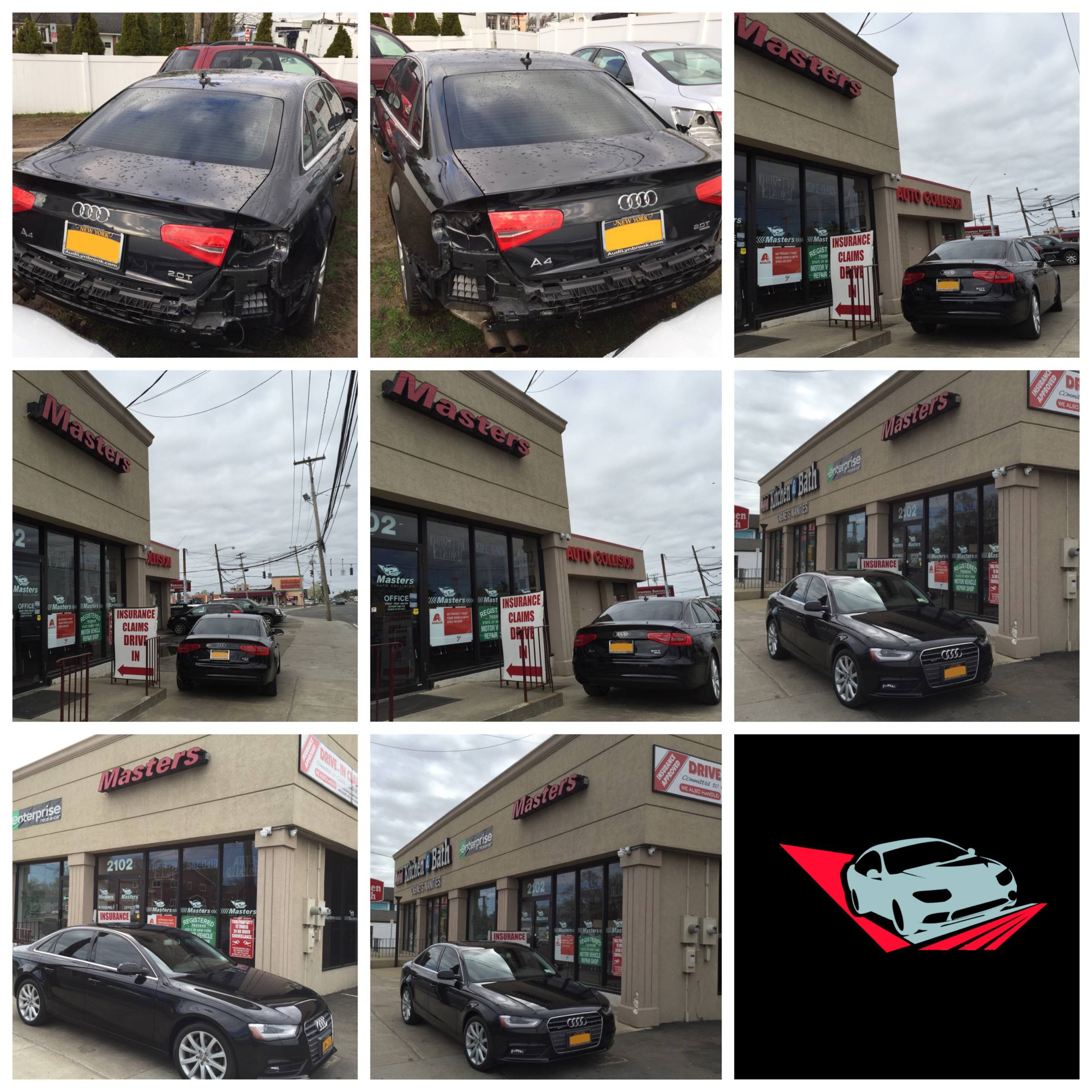 Before and After Gallery Masters Collision