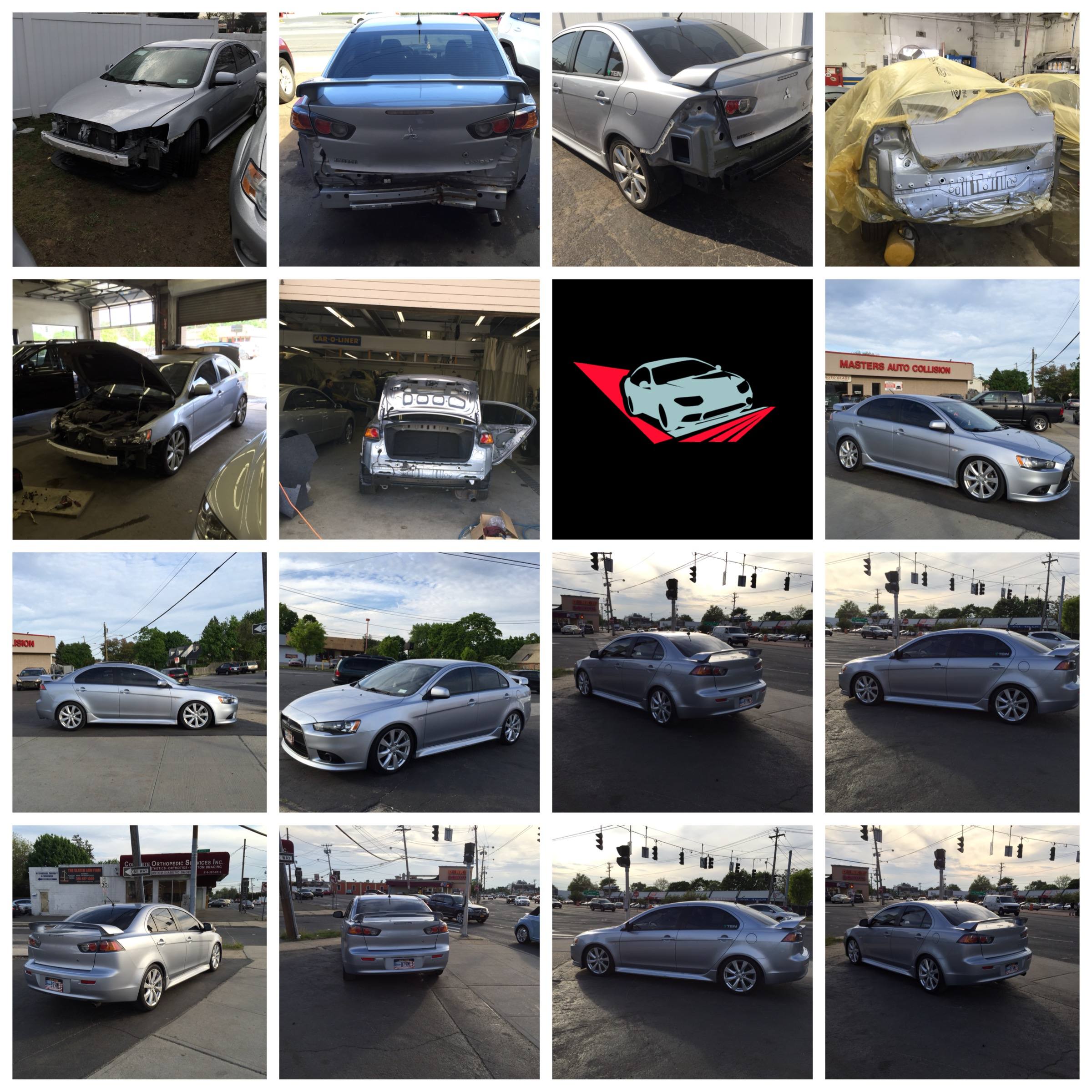 Before and After Gallery Masters Collision