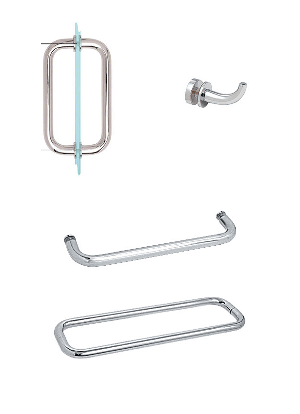 Shower Door Hardware Options