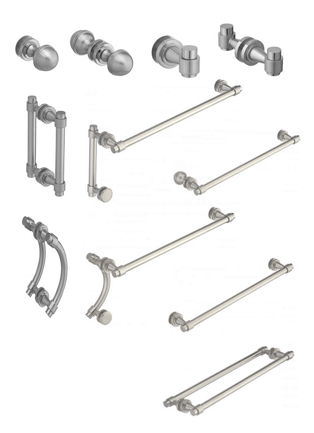 Shower Door Hardware Options