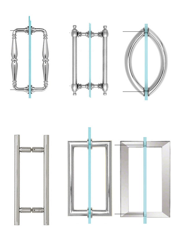 Shower Door Hardware Options