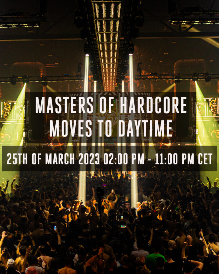 Masters of Hardcore 2023 will take place during the day! - Masters of Hardcore