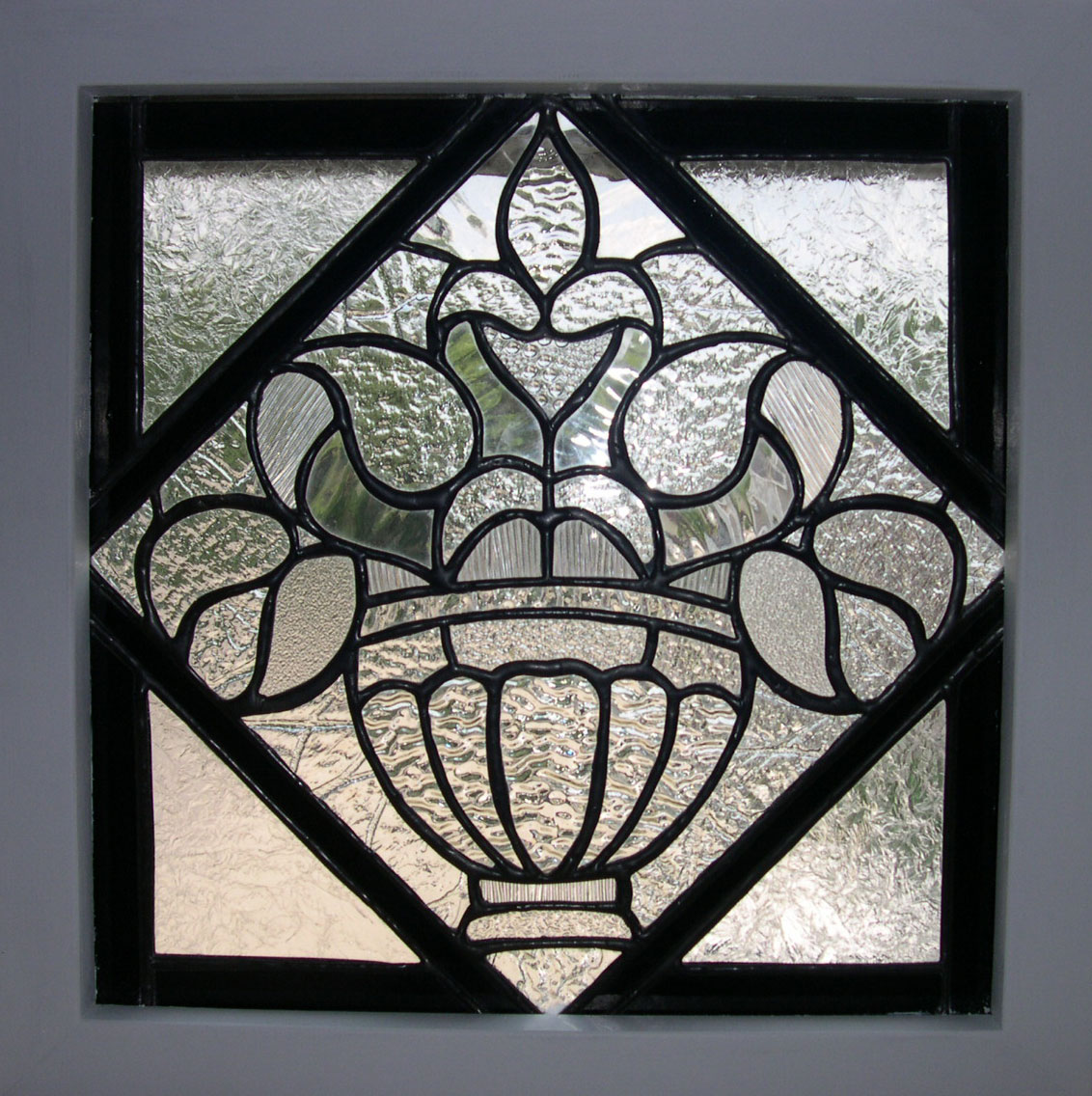 Masterson Fine Arts Leaded Glass Clear Textures