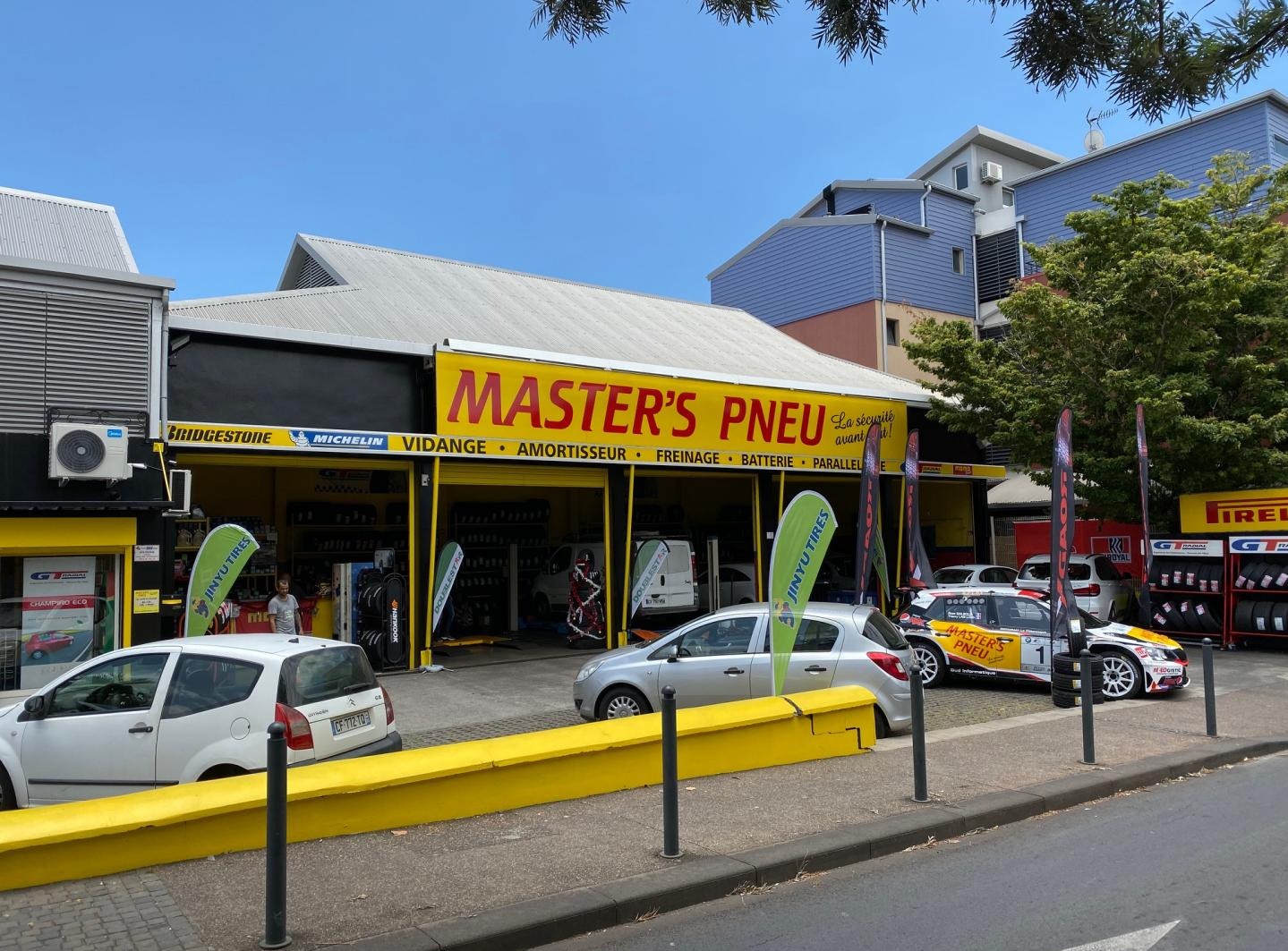 Nos centres auto La Réunion MASTER'S PNEU
