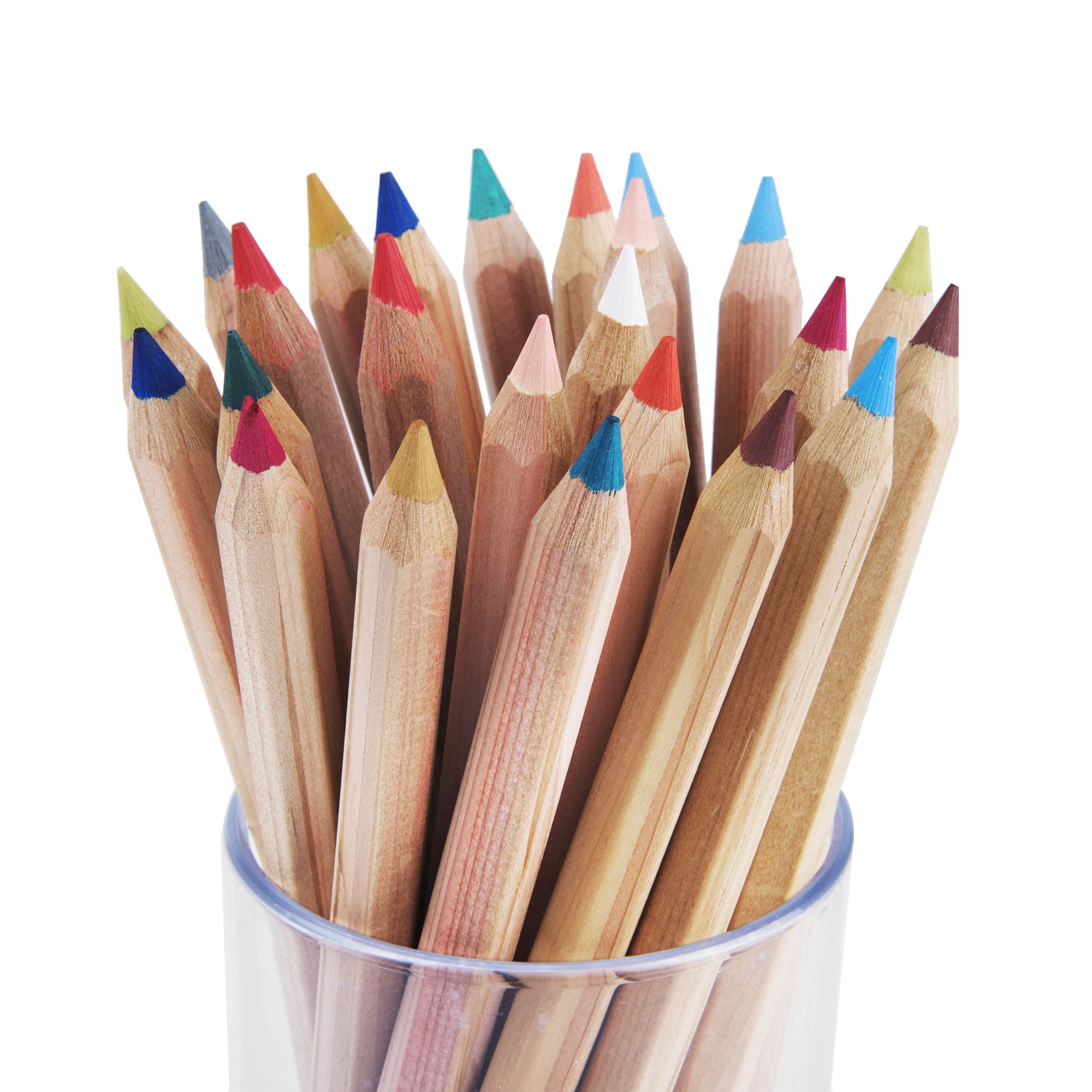 Gros crayons de couleur X 24 Made in Germany