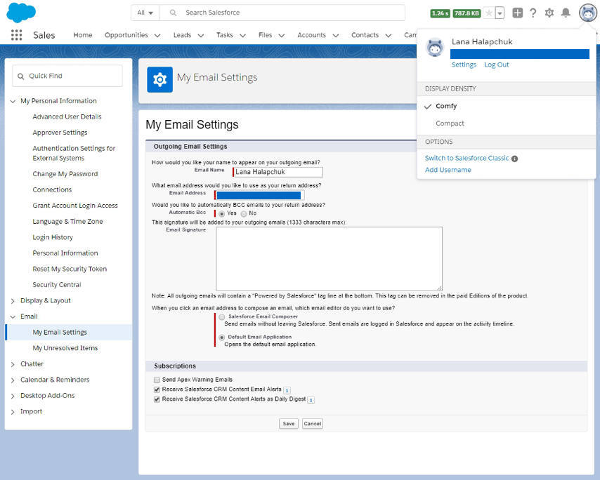 Sending Emails Using Outlook, Gmail or Mac From Inside a Salesforce