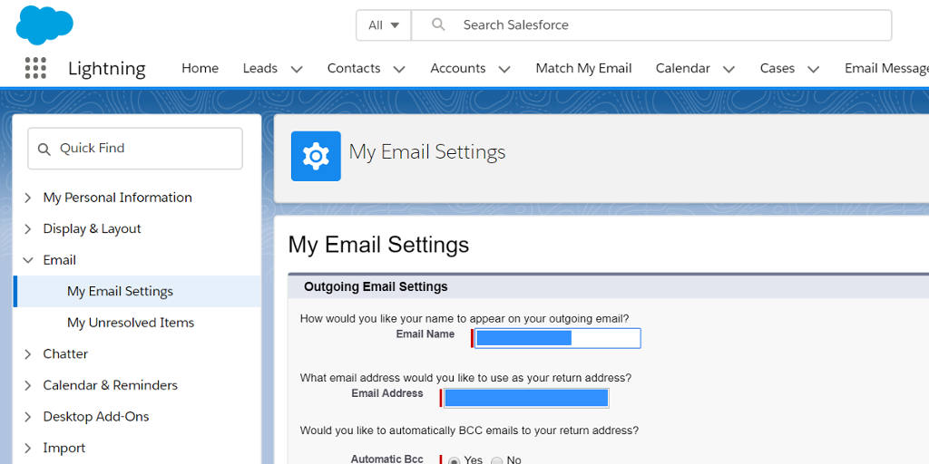 How to send email in salesforce lightning Einstein Hub SalesForce Guide