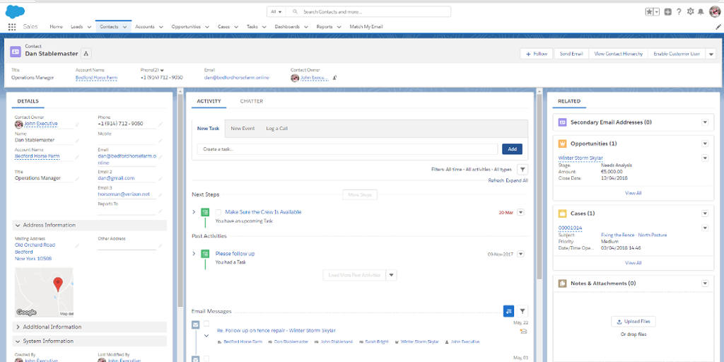 Reconfiguring Salesforce Lightning Page Layouts 3 Column Match My Email