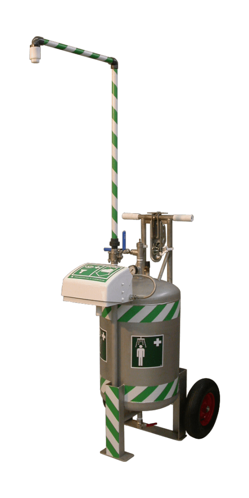 MB 28 Mobile Safety Shower & Eyebath Matcon