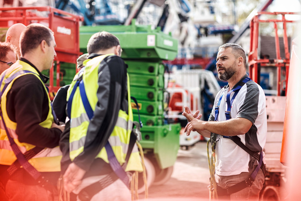 Arbeitsbühnen mieten und kaufen bei mateco