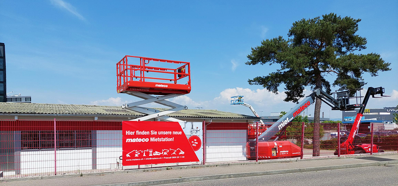 Arbeitsbühnen mieten und kaufen bei mateco mateco