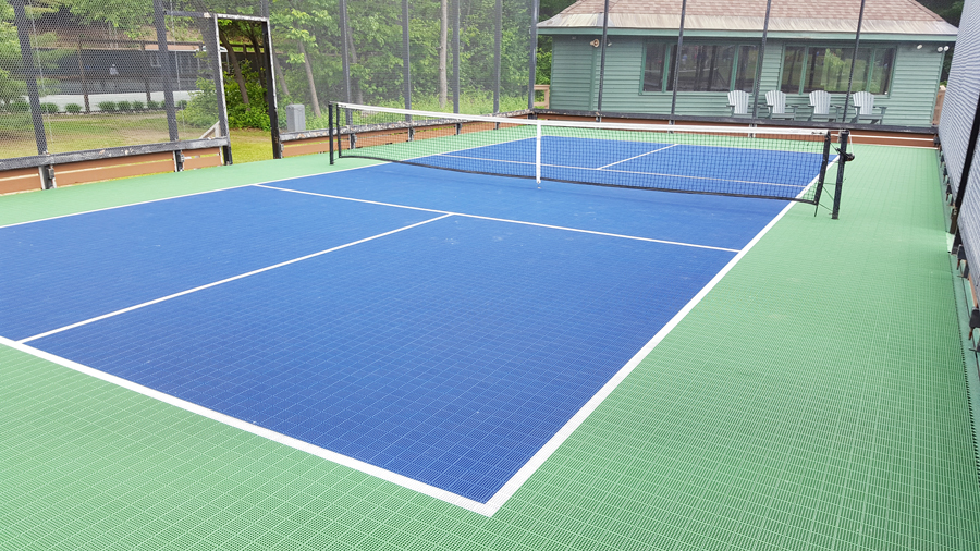 Schicksal Sensor Prozentsatz tennis court flooring Idee Einfachheit