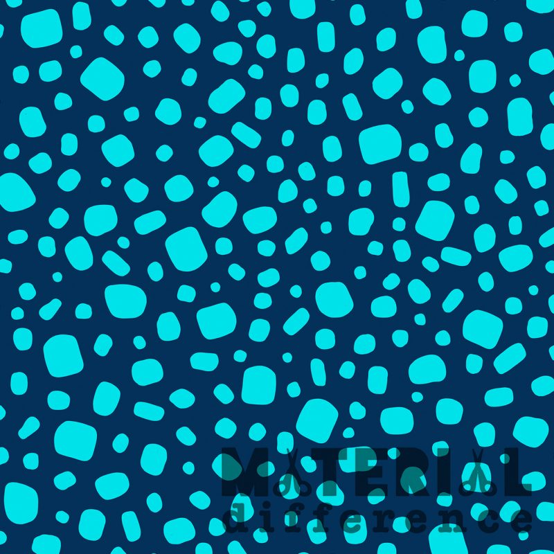 Pebbles Navy Blue Material Difference