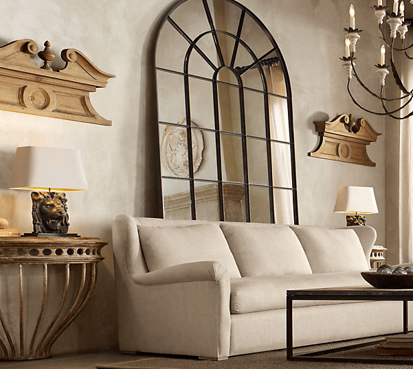 RESTORATION HARDWARE Lion Head table lamp Materialology