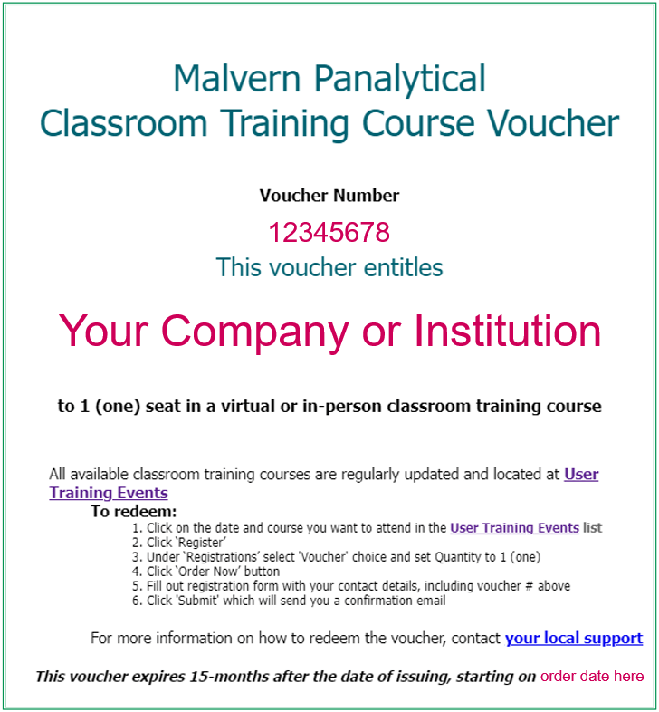Free training with your CTI2000 voucher classroom + remote Malvern