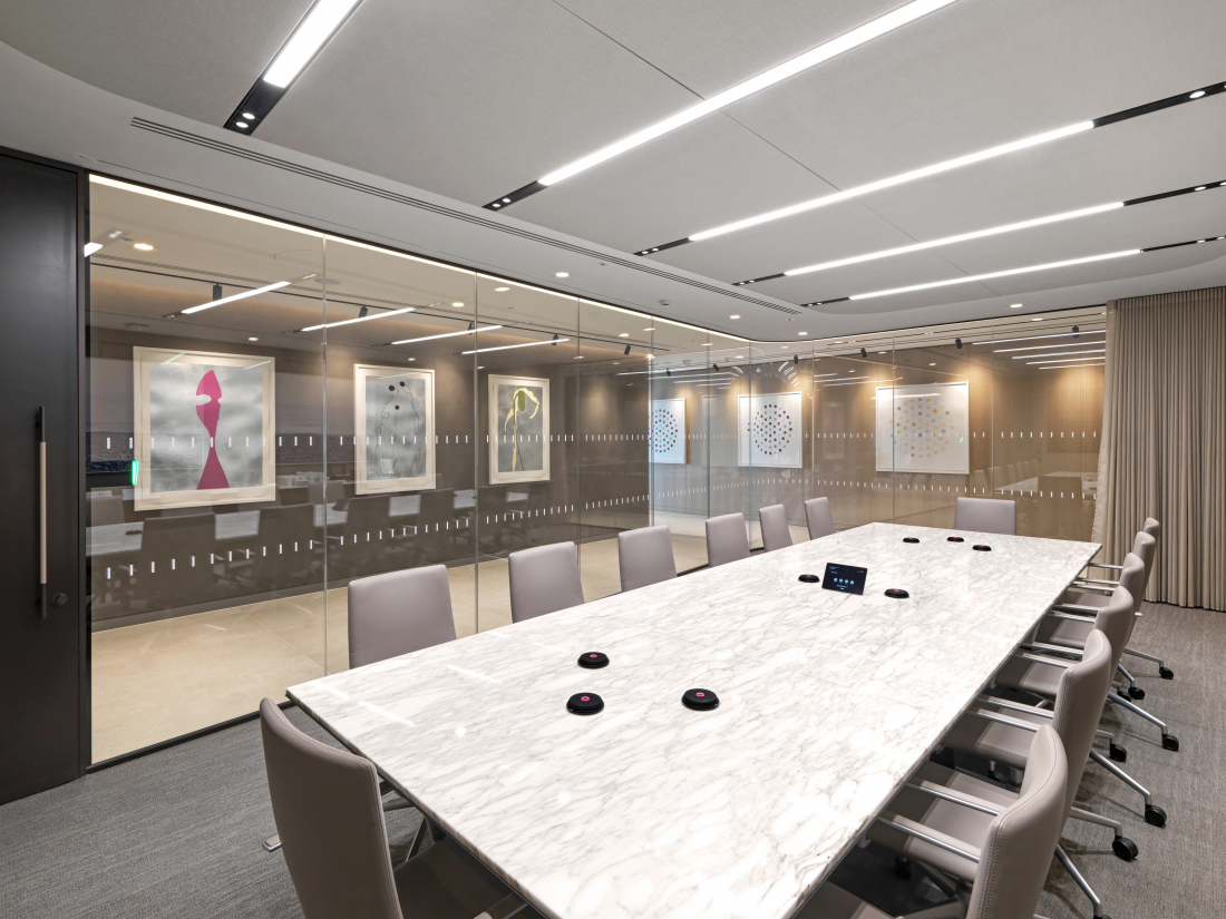 Radii creates stunning curved glazed screens for Baker Botts’ new