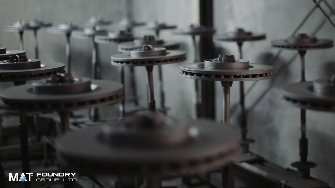 Machining Brake Discs MAT Foundry Group