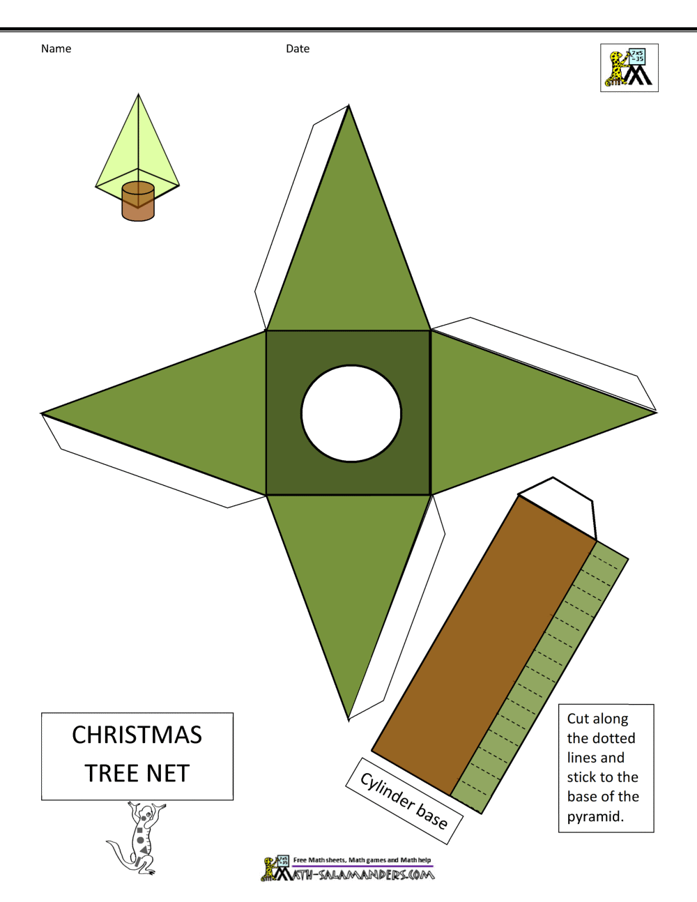 Printable Christmas Crafts for kids