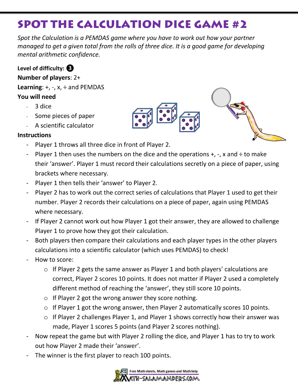 Math Games Fifth Grade