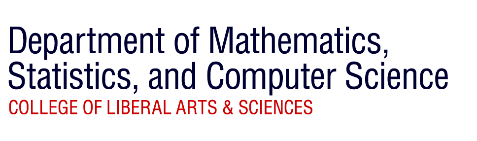 Faculty Research Pure Mathematics MSCS supplemental public website
