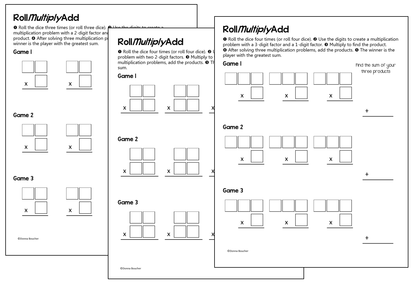 Building Understanding for MultiDigit Multiplication Math Coach's Corner