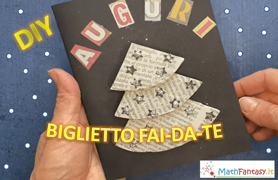 DIY n. 15 –  BIGLIETTO FAI-DA-TE  Natale 2021