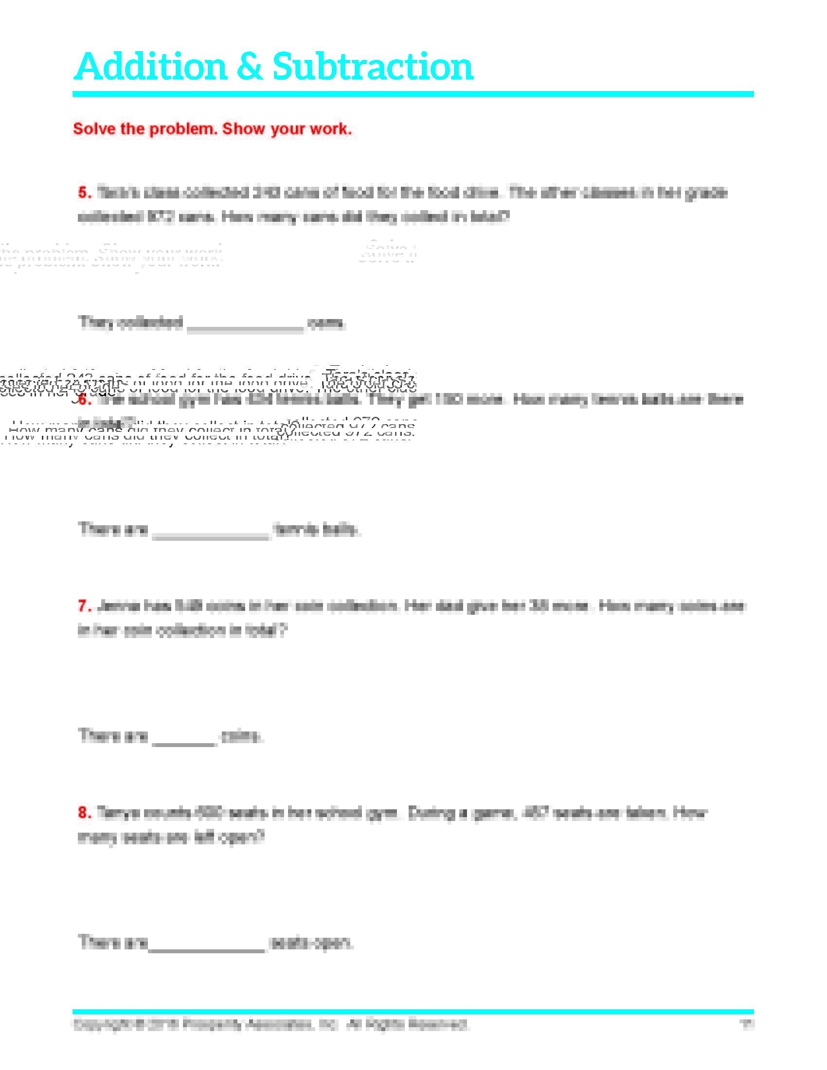 Fourth Grade course & Sample Lessons Math Genie Common Core PARCC