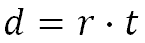Distance, Rate, Time Problems