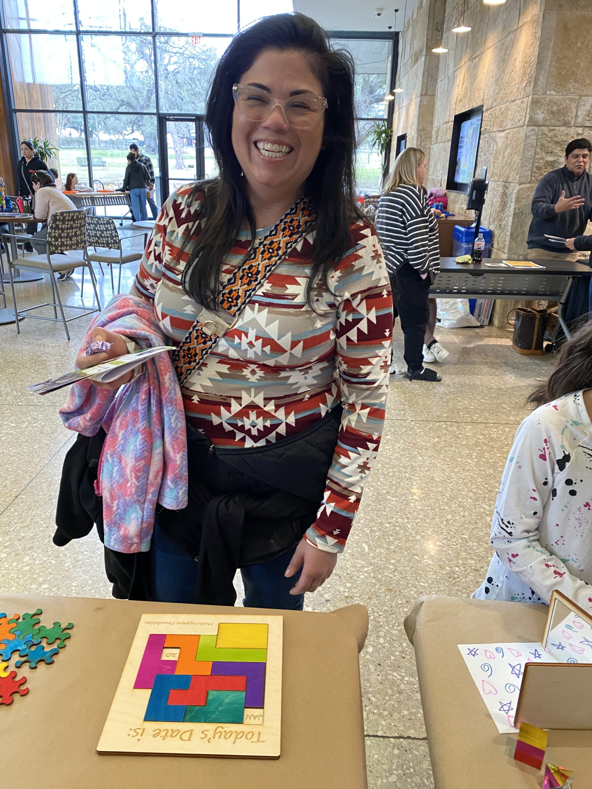 Buda Library STEAMfest MathHappens