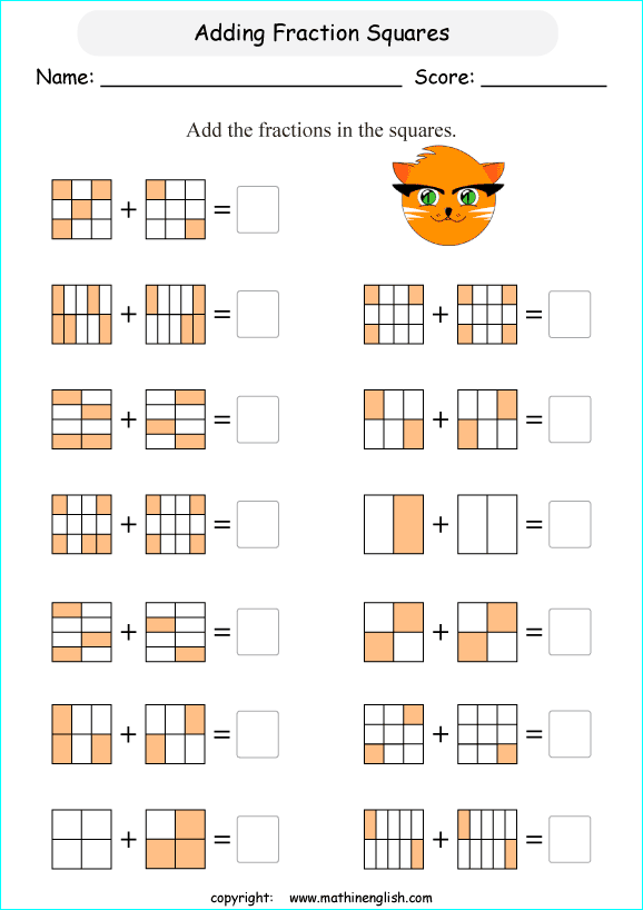 Printable primary math worksheet for math grades 1 to 6 based on the