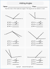 Math Geometry worksheets for primary math students in school, tutoring