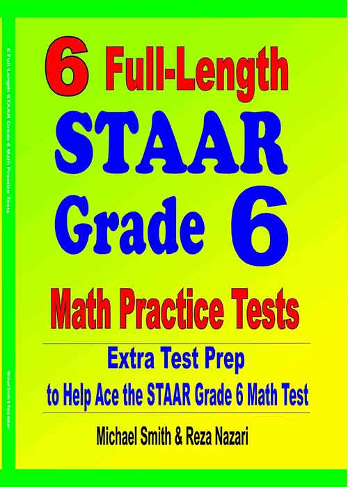 6 Fulllength STAAR Grade 6 Math Practice Tests Math Notion