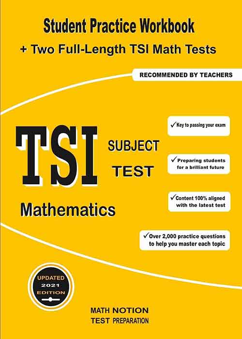 Texas Success Initiative (TSI) Practice Test Math Notion