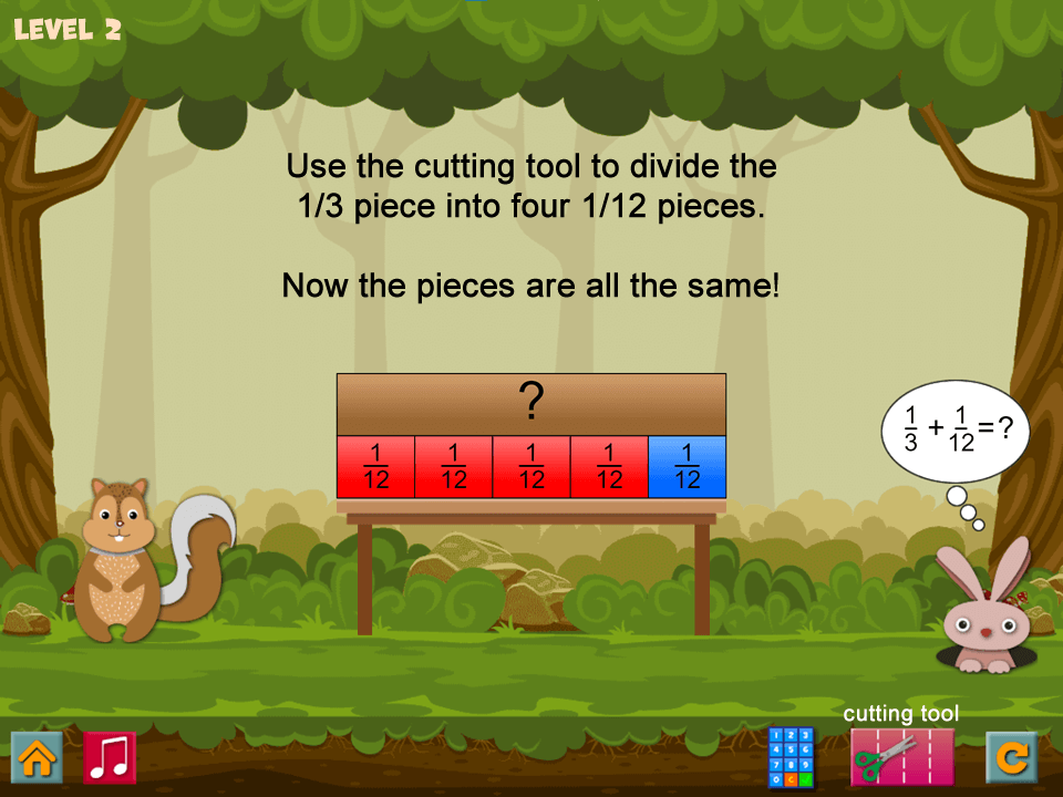 Fraction Forest Teacher's Guide Adding Fractions Part 2