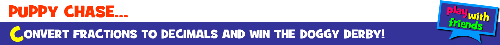 Puppy Chase Decimals