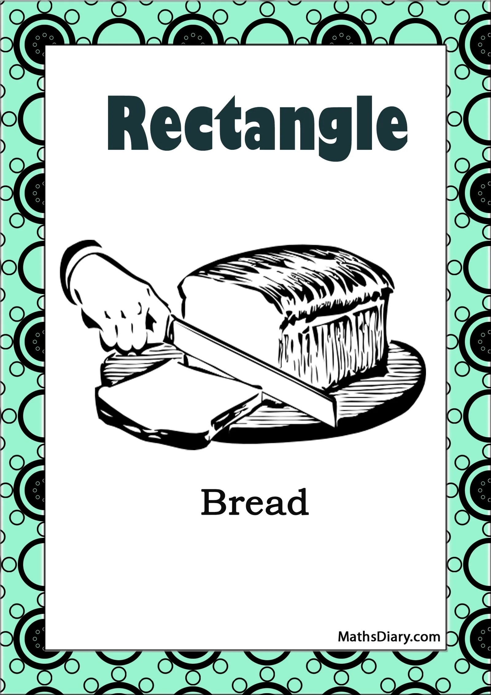 Identifying Rectangular Shapes Math Worksheets