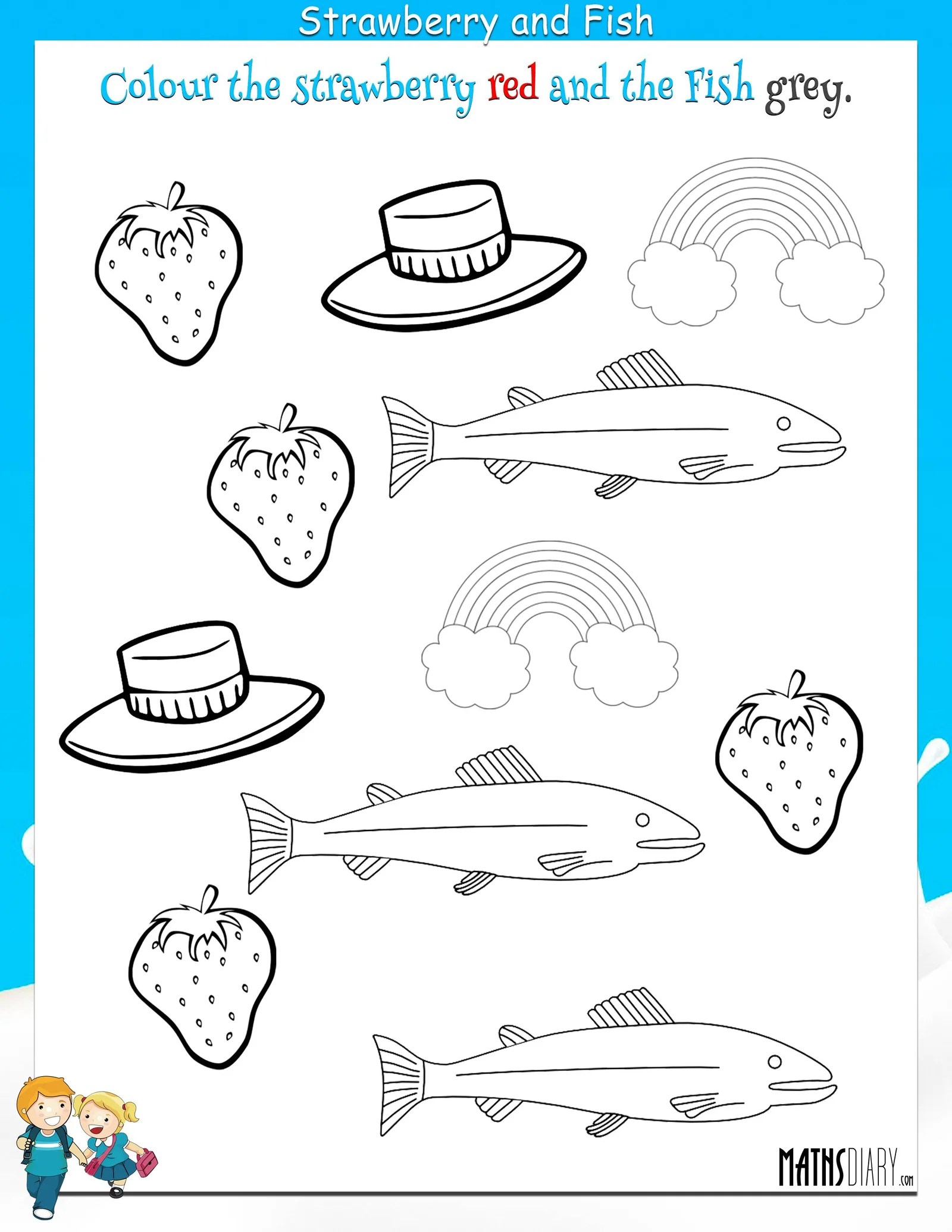 Colouring Worksheets – LKG Math Worksheets