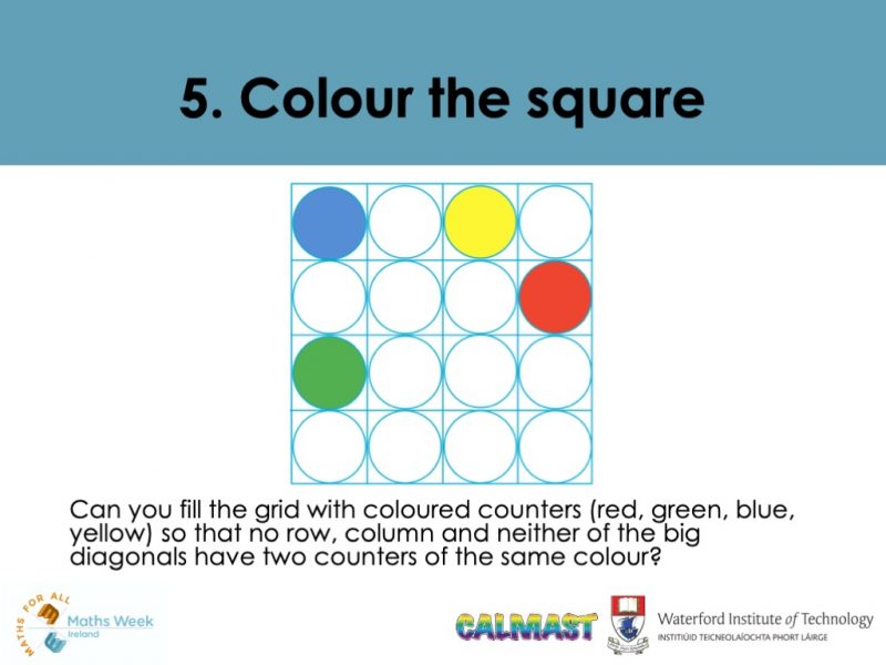 Maths puzzle day MATHS WEEK IRELAND