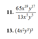 Simplifying Polynomials Worksheet (pdf) and Answer Key. Over 25