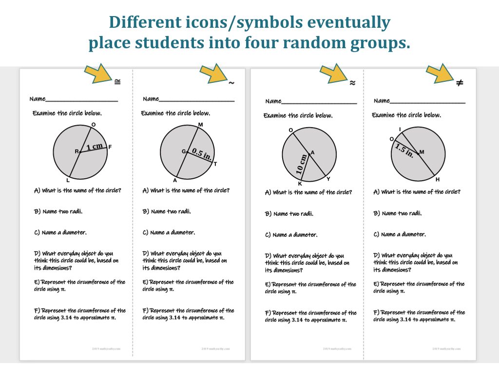 How We Do “Four Corners” to Move & Talk About Mathematics MathyCathy