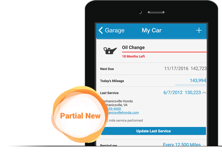 Car Maintenance Reminder App Development for Automobile Industry Matrid