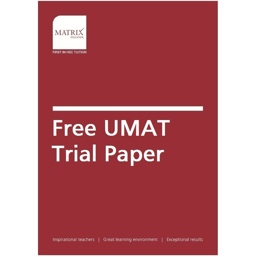 2014 Free UMAT Paper Download UMAT Trial Exam Now