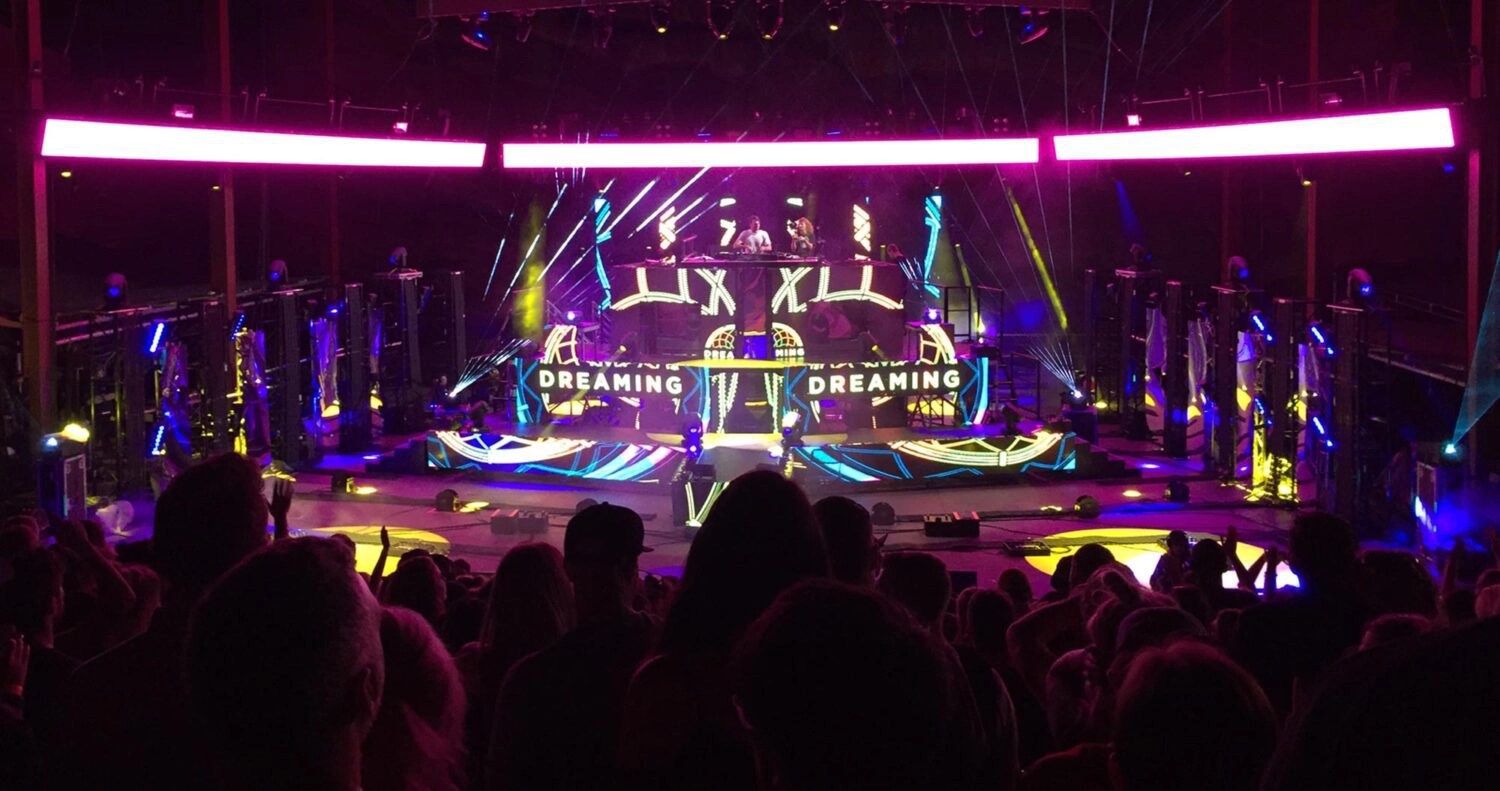 The Chainsmokers Red Rocks 2016 Matrix Visual