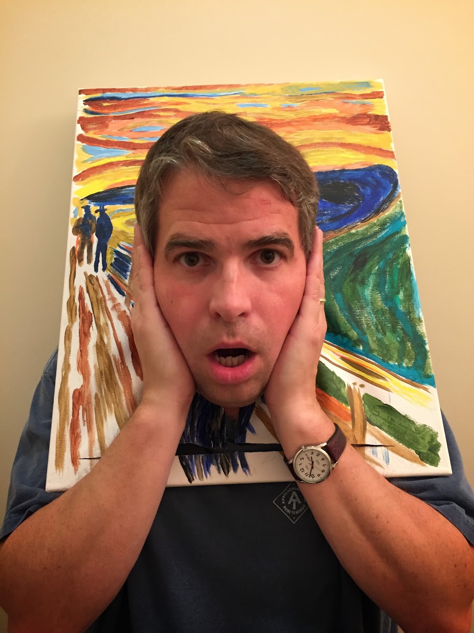 The Scream Painting Costume