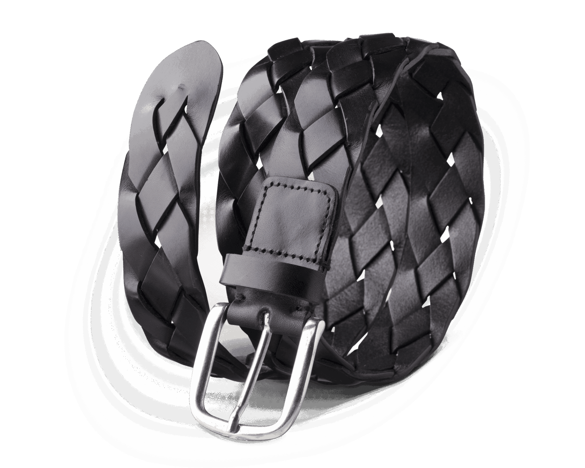 Special Brown Braided Belt Matthew Cookson