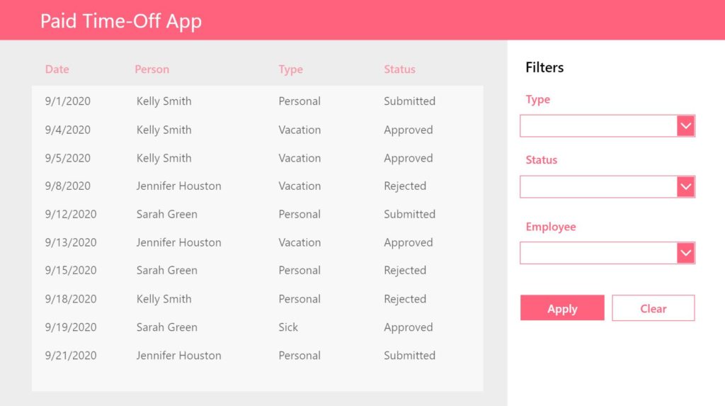 Power Apps Filter Menu Apply, Clear and Reset Matthew Devaney