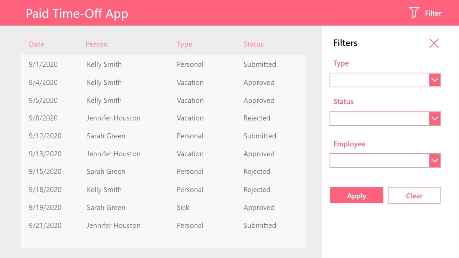 Power Apps Filter Menu Apply, Clear and Reset Matthew Devaney