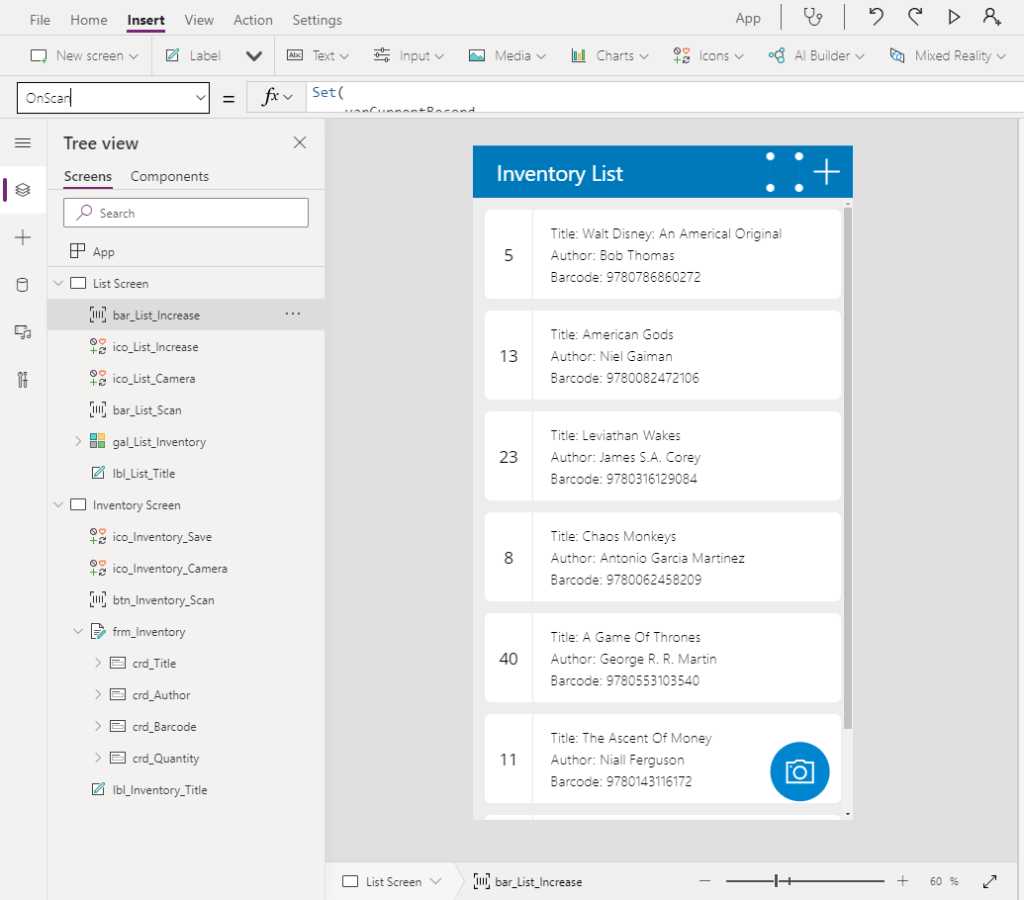 Power Apps Barcode Scanner Matthew Devaney