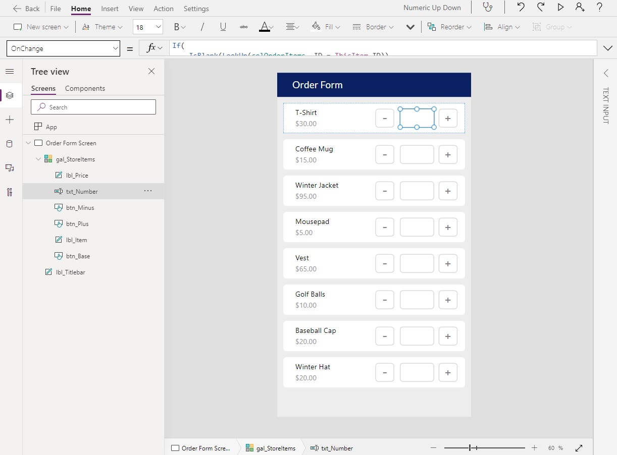 Build A Shopping Cart In Power Apps